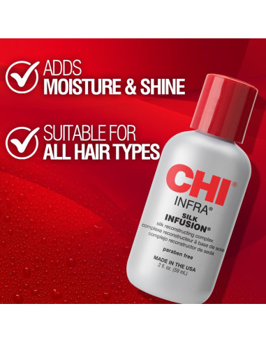 Tratamiento Capilar Sin Enjuague CHI Infusión de Seda 60 ml