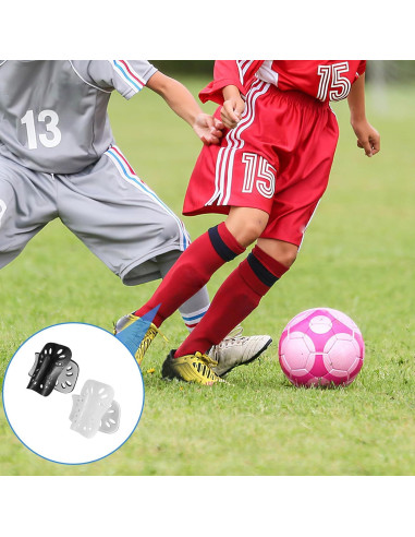 Espinilleras de Fútbol COMNICO 2 Pares Ligeras Transpirables