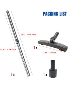 Cepillo de Suelo GHAMADE con Varilla de Extensión 99 cm 2