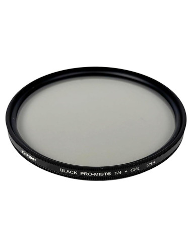 Filtro Tiffen 58mm Black Pro-Mist 1/4 + CPL FusionPOL