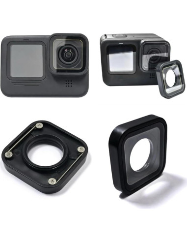Lente UV de Reemplazo para Gopro Hero 9/10/11/12/13 Black
