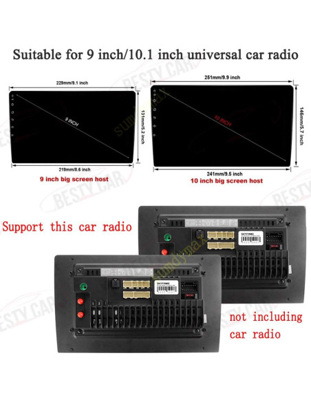 Arnés de Cableado 16 Pines Bestycar para Honda CRV 2012-2016