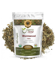 Hierba de Ajenjo Orgánica Cortada 450g - Organic Way - Sin Gluten