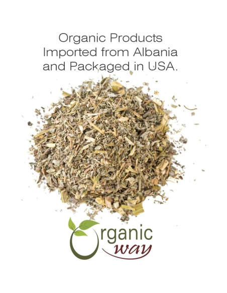 Hierba de Ajenjo Orgánica Cortada 450g - Organic Way - Sin Gluten