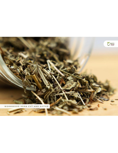 Hierba de Ajenjo Orgánica Cortada 450g - Organic Way - Sin Gluten