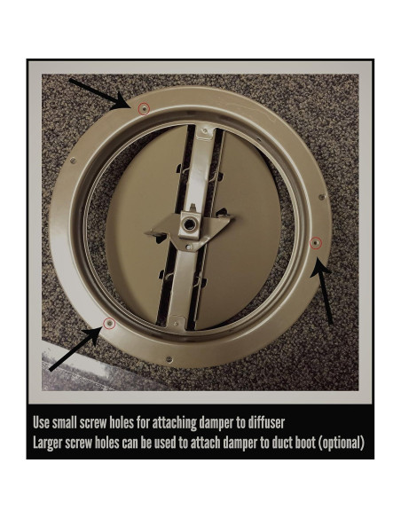 Compensador de Techo Accord Ventilation ABCDBRD08 20.32 cm Marrón