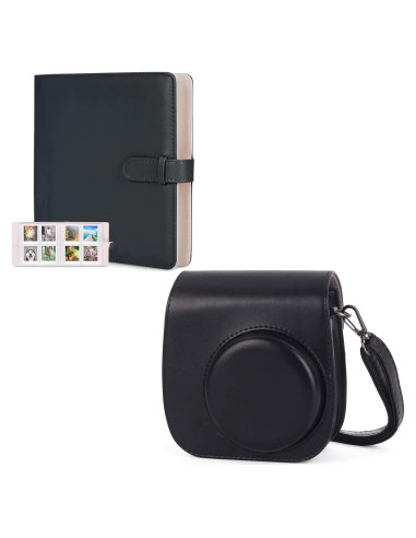 Funda Protectora Phetium para Cámara Instax Mini 12 + Álbum 256 Fotos