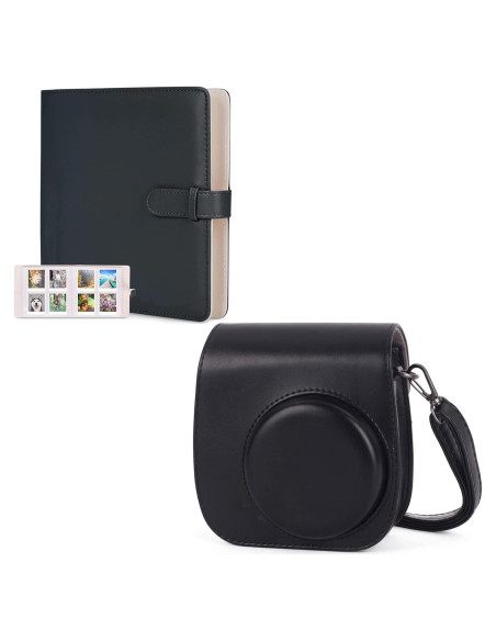 Funda Protectora Phetium para Cámara Instax Mini 12 + Álbum 256 Fotos