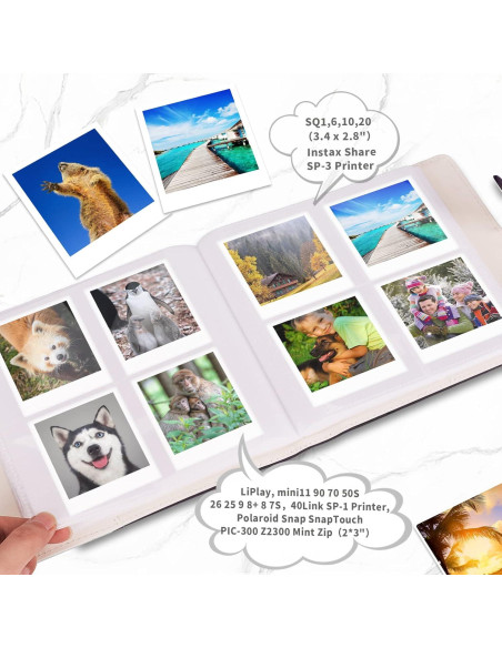 Funda Protectora Phetium para Cámara Instax Mini 12 + Álbum 256 Fotos