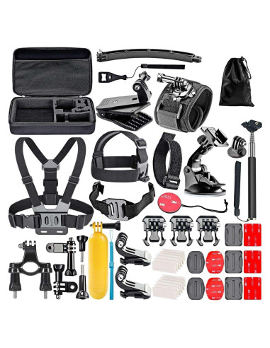 Kit de Accesorios para Cámara de Acción Navitech 50-en-1