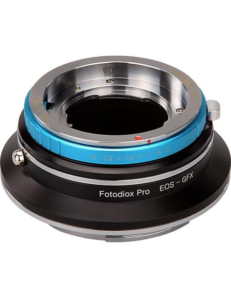 Adaptador Doble Fotodiox Pro DKL a Canon EOS y Fujifilm GFX