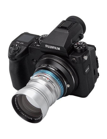 Adaptador Doble Fotodiox Pro DKL a Canon EOS y Fujifilm GFX