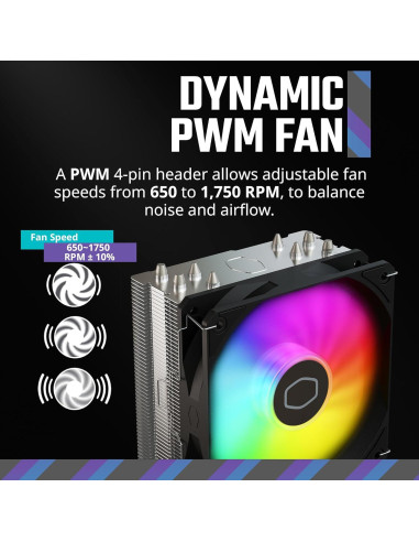 Cooler Master Hyper 212 Spectrum V3 - Cooler CPU 152mm ARGB