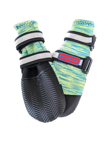 Botas Protectoras para Perros Bark Brite Medianas Turquesa
