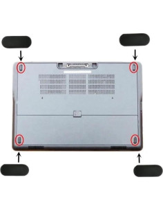Zahara 4 Piezas Cubierta Inferior Goma Antideslizante Dell Latitude 2