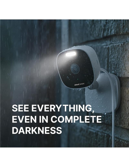 Cámara de Seguridad Inteligente AlfredCam Plus 2.5K WiFi IP65