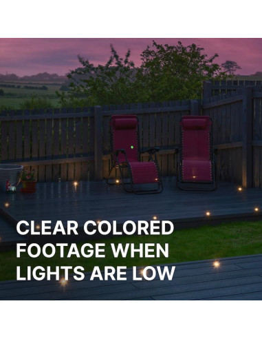 Cámara de Seguridad Inteligente AlfredCam Plus 2.5K WiFi IP65