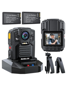 Cámara Corporal BOBLOV D7 2K 128GB Impermeable IP68