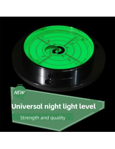 Nivel de Burbuja Horizontal The Yan He 90mm Aluminio 2