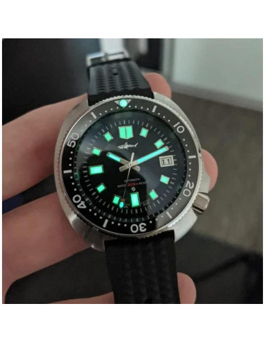 Reloj Automático Heimdallr 44mm Acero Inoxidable Luminiscente