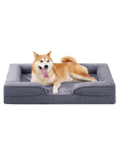 Cama Ortopédica para Perros Made4pet 96.5x71.1 cm Gris