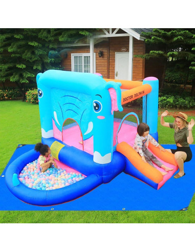 Mat de Rebote Pesado GRETJOB 197x118 cm para Inflables