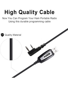 Cable de Programación USB TIDRADIO CH340 para Walkie Talkies 2
