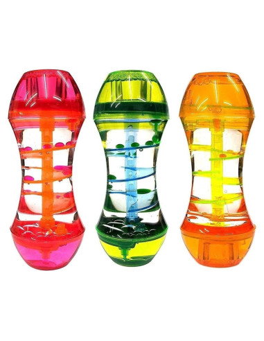 Temporizador Líquido Juguete Sensorial Playlearn - Set de 3
