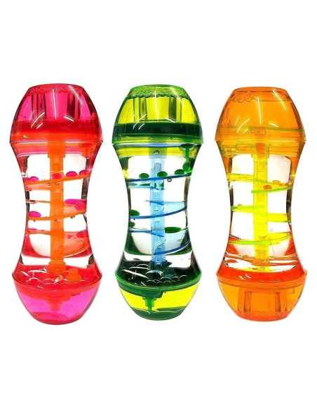 Temporizador Líquido Juguete Sensorial Playlearn - Set de 3