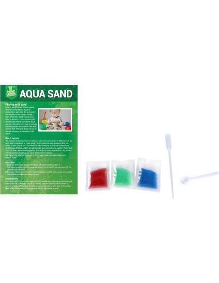 Kit de Ciencia Byncceh Arena Mágica Acuática 3 Piezas