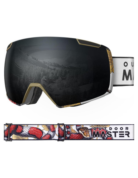 Gafas de Esquí OutdoorMaster Heron OTG con Lente Intercambiable