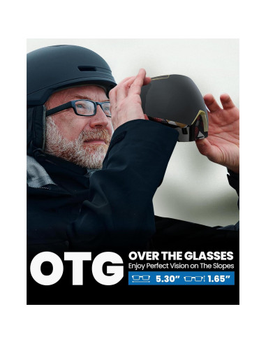 Gafas de Esquí OutdoorMaster Heron OTG con Lente Intercambiable