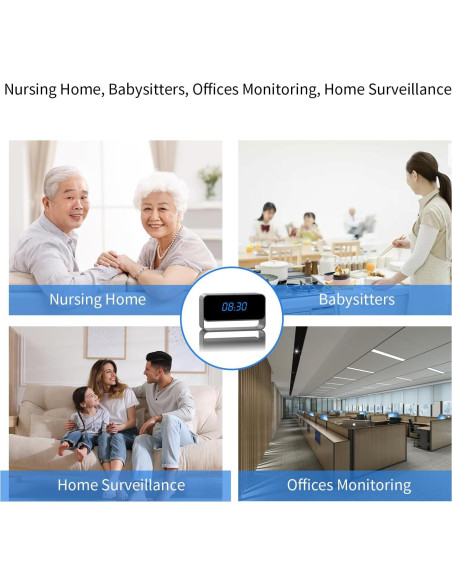 Cámara Reloj LIBREFLY Full HD 1080P con Visión Nocturna