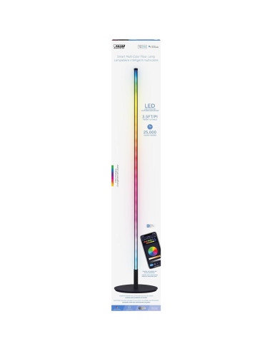 Lámpara de Pie Inteligente Feit Electric 42" RGBW LED WiFi