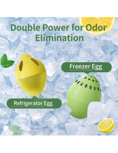 Desodorante de Refrigerador 2 en 1 Gresource, Eliminador Natural 2