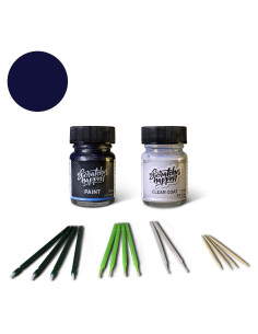 Kit de pintura de retoque ScratchesHappen - Azul metálico 30ml