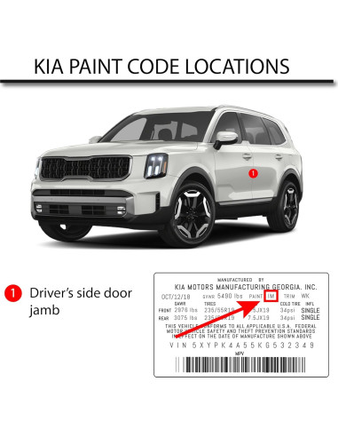 Pintura Automotriz R&E Kia 4SS Plata Sedosa Kit 3 Piezas