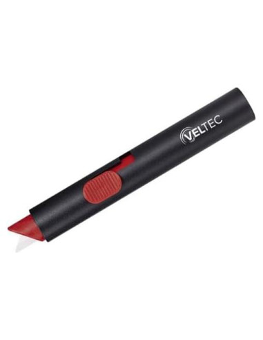 Cortador Utilitario Retráctil Veltec VC90 Cerámico Negro