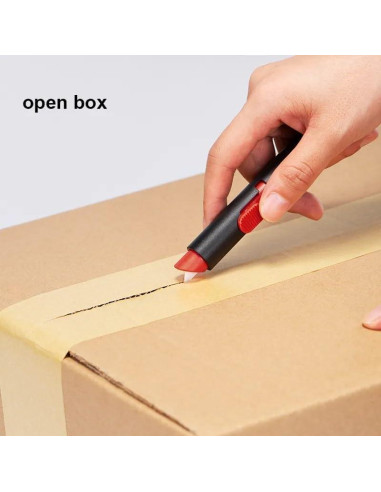 Cortador Utilitario Retráctil Veltec VC90 Cerámico Negro