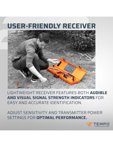 Localizador de Cables Subterráneos Tempo 501 - 2.2 m Profundidad