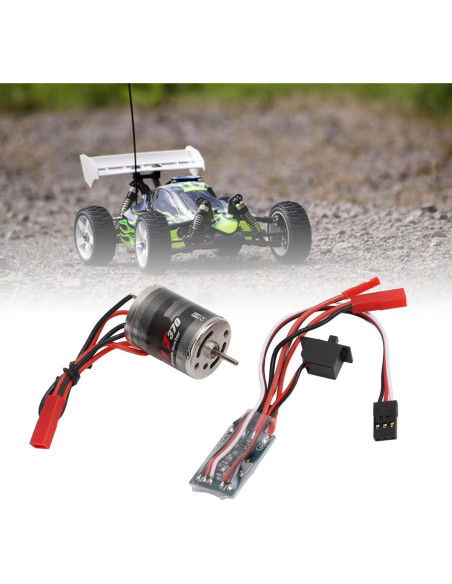 Combo Motor ESC de Escobillas 31T 30A para Coches RC 1/16 1/18