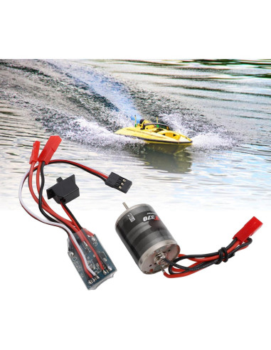 Combo Motor ESC de Escobillas 31T 30A para Coches RC 1/16 1/18