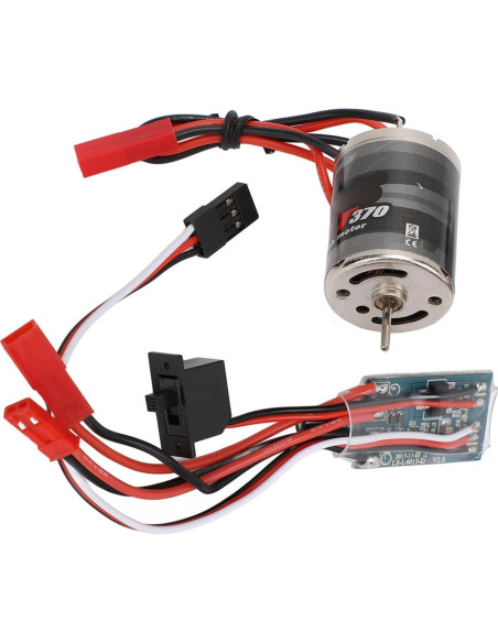 Combo Motor ESC de Escobillas 31T 30A para Coches RC 1/16 1/18