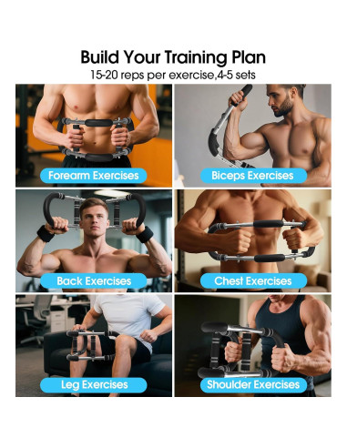 Entrenador de Brazos Twister CIRQUISTA 50-130Lbs Ajustable