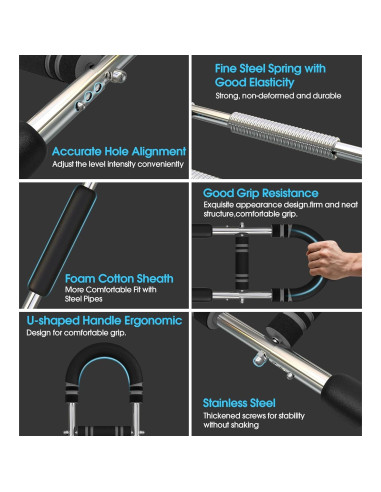 Entrenador de Brazos Twister CIRQUISTA 50-130Lbs Ajustable