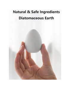 Desodorante de Refrigerador SEHO en Forma de Huevo 100% Natural 2