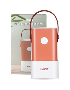 Purificador de Aire Portátil HuBDIC HMS-1 - Elimina Olores - Rosa 2