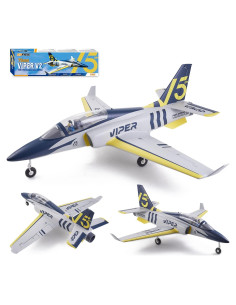 Avión RC FMS Viper V2 70mm EDF Azul Marino PNP 3.46kg