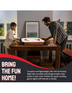 Juego de Hockey de Aire de Mesa Tradeopia 50.8x30.5cm 2 Jugadores 2