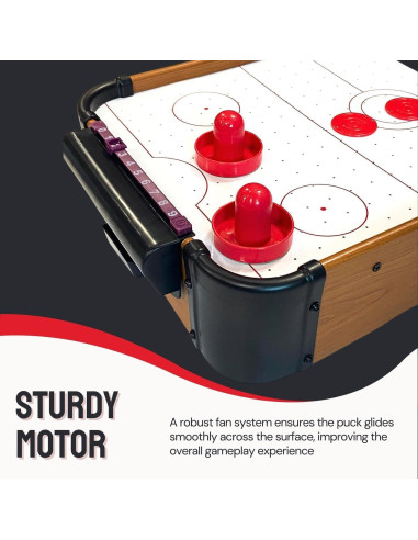 Juego de Hockey de Aire de Mesa Tradeopia 50.8x30.5cm 2 Jugadores